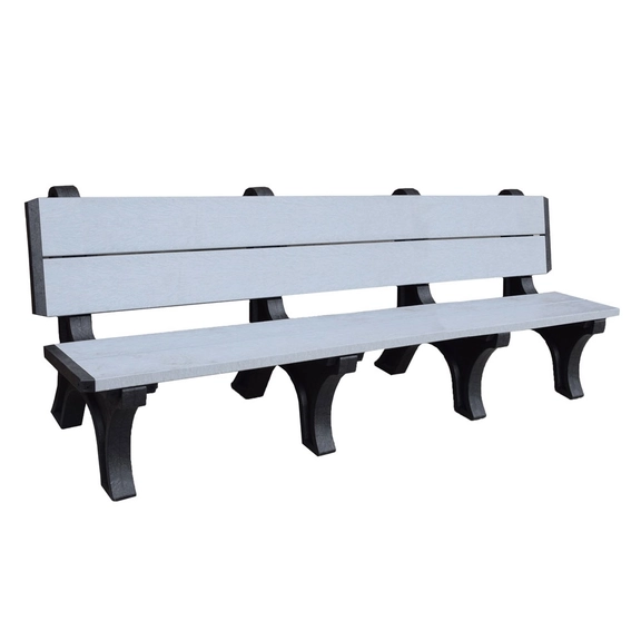 Premium Recycled Plastic Portable Benches with Back Premium Recycled Plastic Portable Benches with Back for Schools