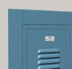 Buy Lockers with Recessed Trim Panels for Schools School Lockers with Recessed Trim Panels
