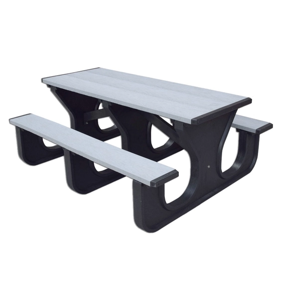 Durable Plastic Composite Rectangle Picnic Table Durable Plastic Composite Rectangle Picnic Table for Schools