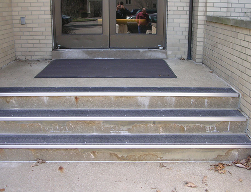 School Staircase After New Stair Treads School Staircase After New Stair Treads