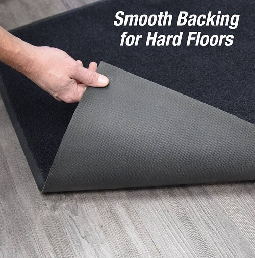 Buy Mats with Smooth Backing for Hard Floors Choose Mats with Smooth Backing for Hard Floors