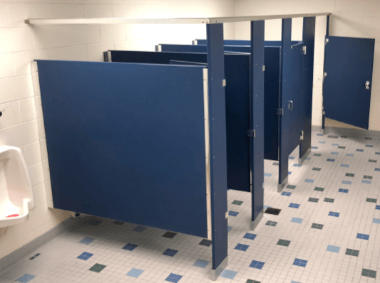 Buy Solid Plastic Bathroom Partitions for Schools Solid Plastic Bathroom Partitions for Schools