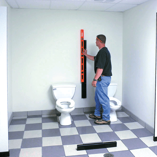 Secure Toilet Partition Brackets to the Wall Secure Partition Brackets to the Wall