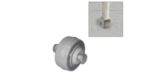 Replacement Cafeteria Table Wheel with Axle (1-5/8" Diameter) Replacement Cafeteria Table Wheel with Axle (1-5/8" Diameter)