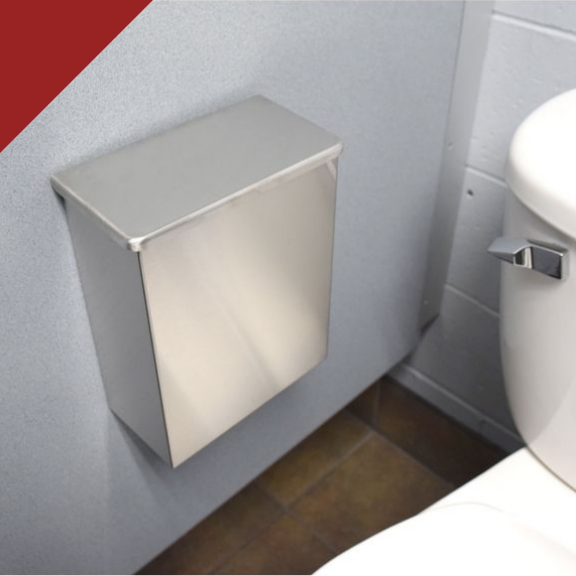 Buy ASI Stainless Steel Napkin Disposal Container ASI Stainless Steel Napkin Disposal Container for Schools