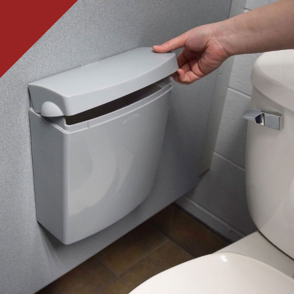 Buy High Impact Plastic Sanitary Napkin Disposal Container High Impact Plastic Sanitary Napkin Disposal Container for Schools