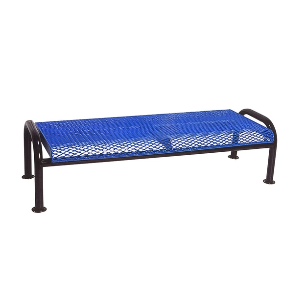 Thermoplastic-Coated Steel UltraCoat Contour Outdoor Bench Thermoplastic-Coated Steel UltraCoat Contour Outdoor Bench for Schools