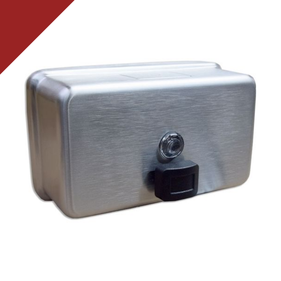 Buy Stainless Steel Liquid Soap Dispenser With Paddle Pump Stainless Steel Liquid Soap Dispenser With Paddle Pump for Schools