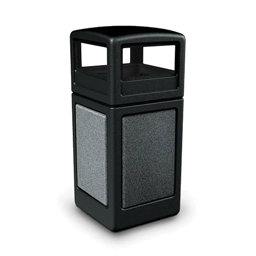 42 Gallon StoneTec Dome Lid Trash Receptacle 42 Gallon StoneTec Dome Lid Trash Receptacle for Schools