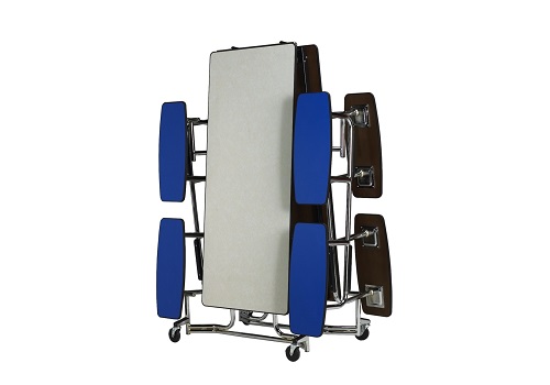 Buy KI Brand Uniframe Split Bench Cafeteria Table for Schools KI Brand Uniframe Split Bench Cafeteria Table