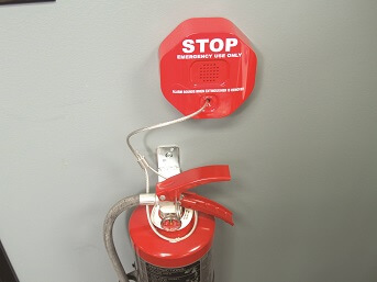 Fire Extinguisher Alarm With Cable Fire Extinguisher Alarm With Cable for Sale